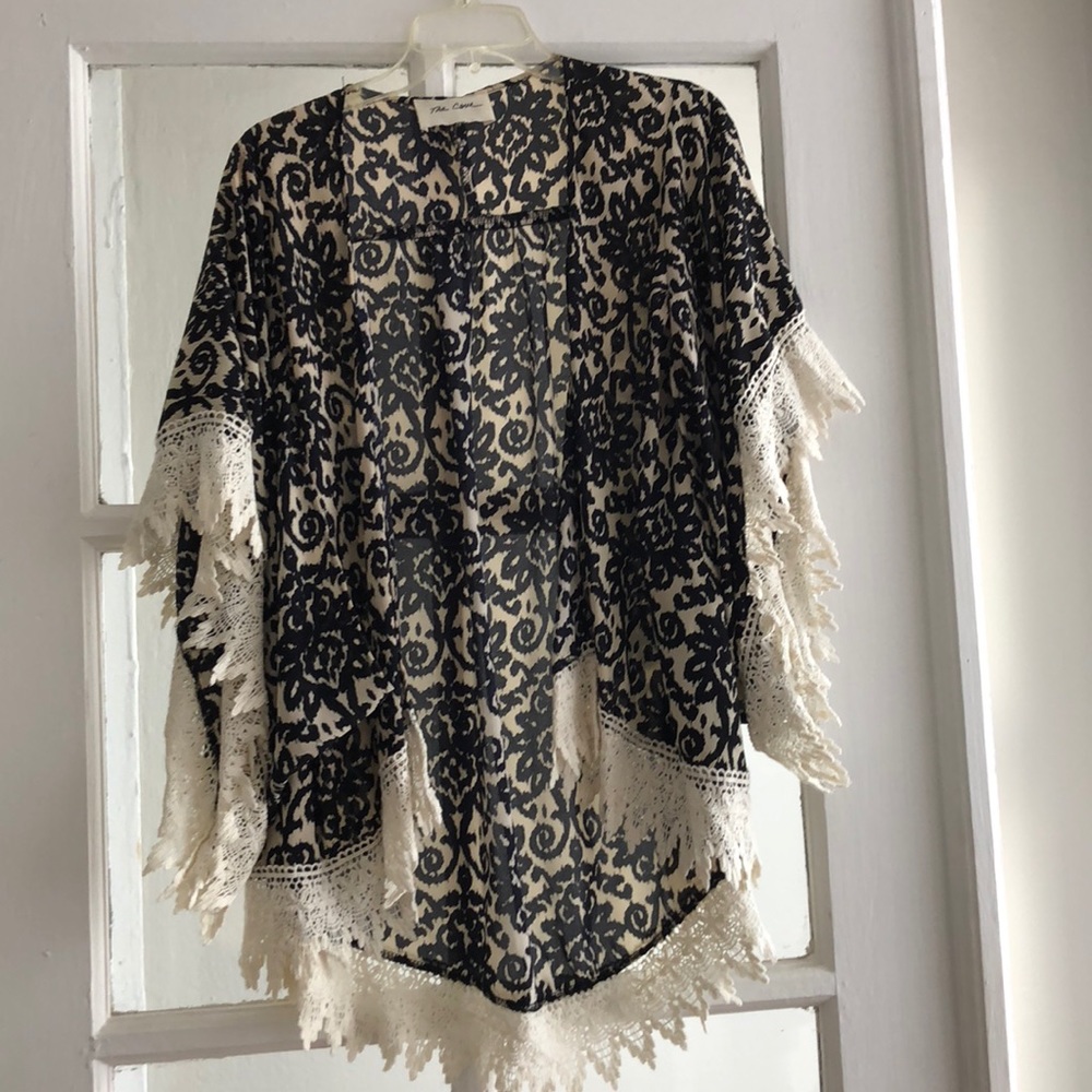 Patterned kimono